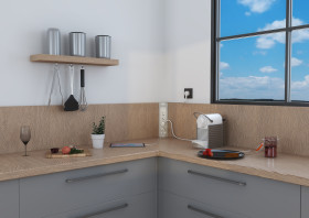 Przedłużacz 1m 4 gniazda typ Typ E - gniazdo francuskie Typ E – francuski