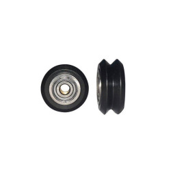 Koło prowadnicy z rowkiem oś 5mm rolka łożyskowana jezdna