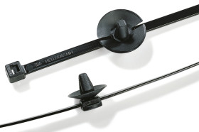 Opaska kablowa długość 150mm szerokość 4,6 mm HellermannTyton Nylon 66