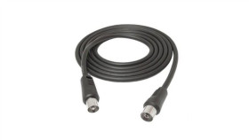 Kabel Antenowy Wtyk / Gniazdo 1,5M Czarny Lb0158 Libox