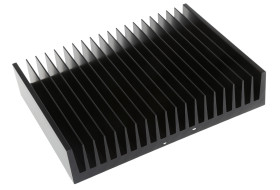 Radiator 150 x 200 x 40mm 0.53K/W Uniwersalny Prostokątny Alu