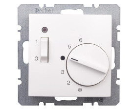 Regulator temperatury z łącznikiem 250V 10A 5C IP20 śnieżnobiały 20308989