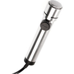 Handheld microphone, 200 Ω, 300 Hz to 6 kHz, silver, TM110/TF/200/C6034/SI
