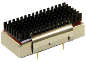 DC/DC converter heatsink, (L x W x H) 48 x 31 x 17.2 mm, 13.2 K/W, black anodized, TEN-HS4