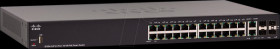 SF250-24P-K9-EU Switch, 28-Port, Fast Ethernet, RJ45/SFP, SFP, PoE