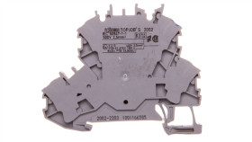 Złączka 2-Piętrowa 2,5Mm2 L/N Szara Topjobs 2002-2203 /50Szt./