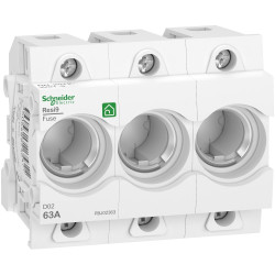 Neozed Sicherungssockel D02, 3P, 63A, 40