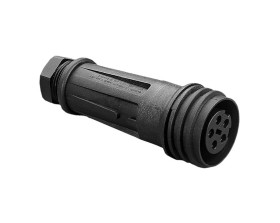 Złącze wielostykowe przemysłowe 3-pinowe Układ szeregowy Gniazdo Bulgin