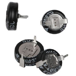 Superkondensator (EDLC) 0.22F 5.5V dc THT