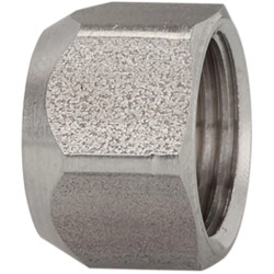Cap nut, 25 bar, stainless steel, for hose, 110719