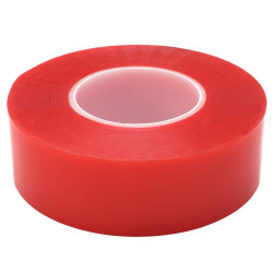 Taśma dwustronna szerokość: 50mm COBA Taśma klejąca Czerwony Akryl