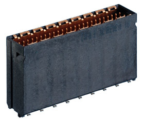 Wtyk PCB 50-pinowe raster: 1.0mm 2-rzędowe ERNI Montaż powierzchniowy 1.0A