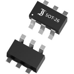 SMD ESD protection and limiter diode array, 5 V, SOT-26, Diotec Semiconductor ESD4A45PLC1508