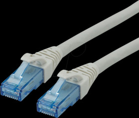21152700 Patch cable Cat. 6a UTP, LSOH, grey, 0.5 m