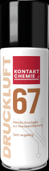 33163-DE Compressed air spray, compressed air 67, 200 ml, DEKRA certified