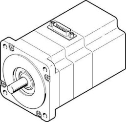 Silnik krokowy FESTO EMMS-ST-87-S-SB-G2 1370484, 2.5 Nm, 9.5 A