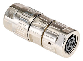 Złącze wielostykowe przemysłowe 4-pinowe M12 Montaż tylny HARTING