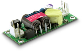 Open frame switching power supply, 5 VDC, 3 A, 15 W, TPP 15-105A-J