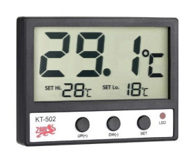 MIERNIK TEMPERATURY AKWARYSTYCZNY 0°C - 37°C Z ALARMEM