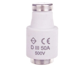 Wkładka bezpiecznikowa BiWts 50A DIII gF 500V LE33F50