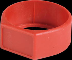 XCR2 Colour ID ring for XLR plug/coupling, red