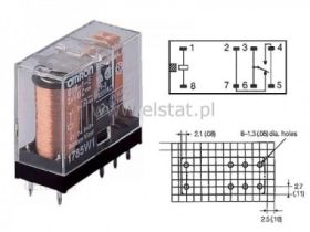 Przekaźnik G2R-1-E ( 24VDC, 16A ) OMRON 1xP