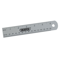 Draper 52396 152mm/6&quot; Aluminium Rule