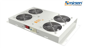 Mirsan Wentylator Z Termostatem Analogowym ( 6X Wentylator ) Czarny ( Seria...