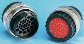 Złącze wielostykowe przemysłowe 31-pinowe Montaż na kablu Wtyczka ITT Cannon