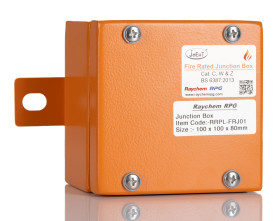 Puszka elektroinstalacyjna ścienna Stal 100 x 100 x 80mm Pomarańczowy IP65 RS PRO