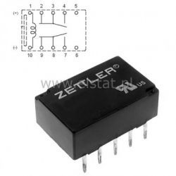 Przek. 3V chwilowy AZ8502-3, 2x styk przeł.