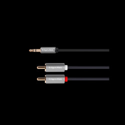 Kabel wtyk jack 3.5 - 2RCA...