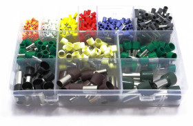 TTULEJKI ZAKOŃCZENIA KABLOWE ZESTAW TULEJEK 755 SZTUK