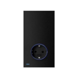Gniazdo Schuko Hub Pro iO. Simon 100 czarny mat
