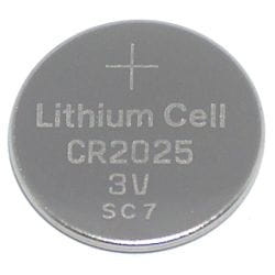 CR2025 bateria guzikowa litowa 3V