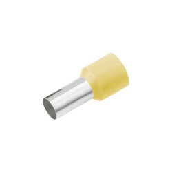 Cimco 187236 Ferrule 35 mm&#xB2; Partially insulated Beige 50 pcs Ferrules