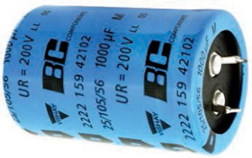 Kondensator 1000μF 315V dc Zatrzaskowy Vishay 35 (Dia.) x 50mm