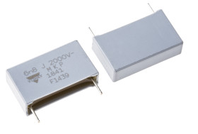 Kondensator foliowy 6.8nF 2 kV dc, 700 V ac Vishay Polipropylenowe rozstaw: 22.5mm THT ±5