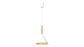 Lampa Wisząca Peru White 1Xe27 Mlp0979 Milagro