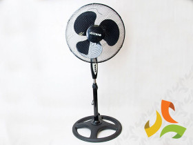 Wentylator podłogowy z pilotem 40W czarny VO0029 VOLTENO