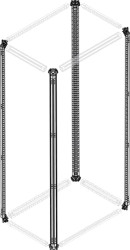Ułożony pionowo Pionowy 1STQ002032B0000 Stal nierdzewna Płytki modułowe — System Pro E Power