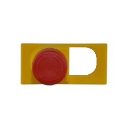 Nakładka na wyłącznik silnikowy, przycisk dłoniowy awaryjny, ryglowany, pokrętny 30mm, T0-MKS1-E30