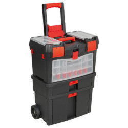 Sealey AP850 Mobile Tool Chest with Tote Tray &amp; Removable Assortment Box