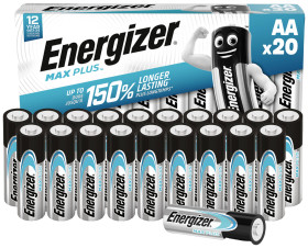 Bateria AA/R06 Energizer Max Plus Industrial E301323500, 1.5 V, alkaliczno-manganowe, 20 szt.