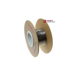 Drut oporowy Kanthal D fi 0,60mm do 1300st.C Oporność:4,770 ohm/m Szwecja