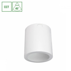 CHLOE COMPLETE NATYNKOWA 7W CCT 230V 45ST IP20 UGR19 FI90X100MM BIAŁY OKRĄGŁA