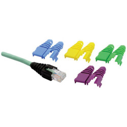 Encitech 6510-0102-07 RJ45 bend relief purple 1pc