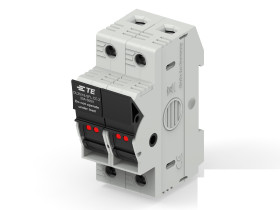 Oprawa bezpiecznikowa Uchwyt bezpiecznika modułowego rozmiar: 10 x 38mm 30A 600V Zacisk TE Connectivity