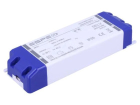 Zasilacz impulsowy LED 24W 24VDC 1A 220÷240VAC IP20 -10÷40C LN2424CV