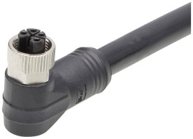 Molex 1205000235 Złącze konfekcjonowane czujnika/aktuatora złącze żeńskie kątowe 1 m Ilość pinów: 4 1 szt. torba